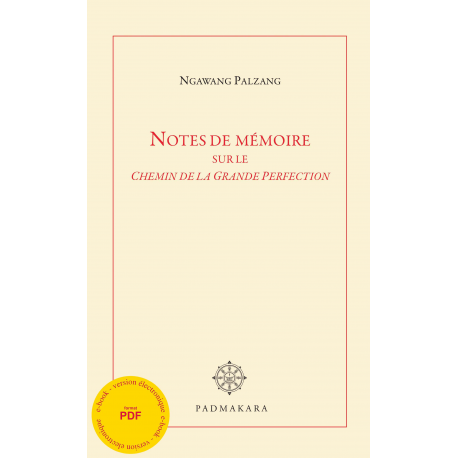 Notes de mémoire sur Le Chemin de la Grande Perfection - ebook - pdf