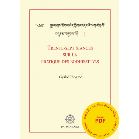 Trente sept stances sur la pratique des Bodhisattvas - ebook PDF