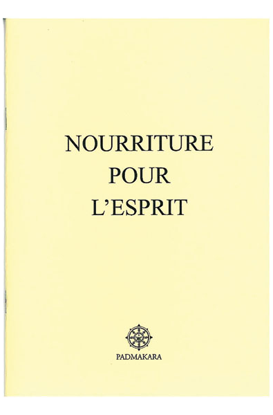 Nourriture pour l'Esprit