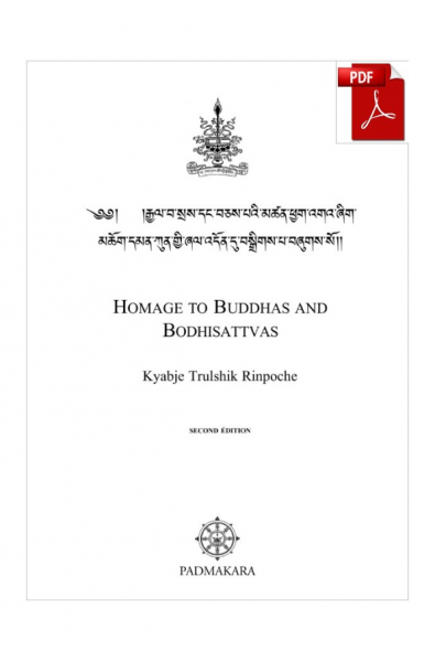 Homage to the Buddhas and Bodhisattvas PDF